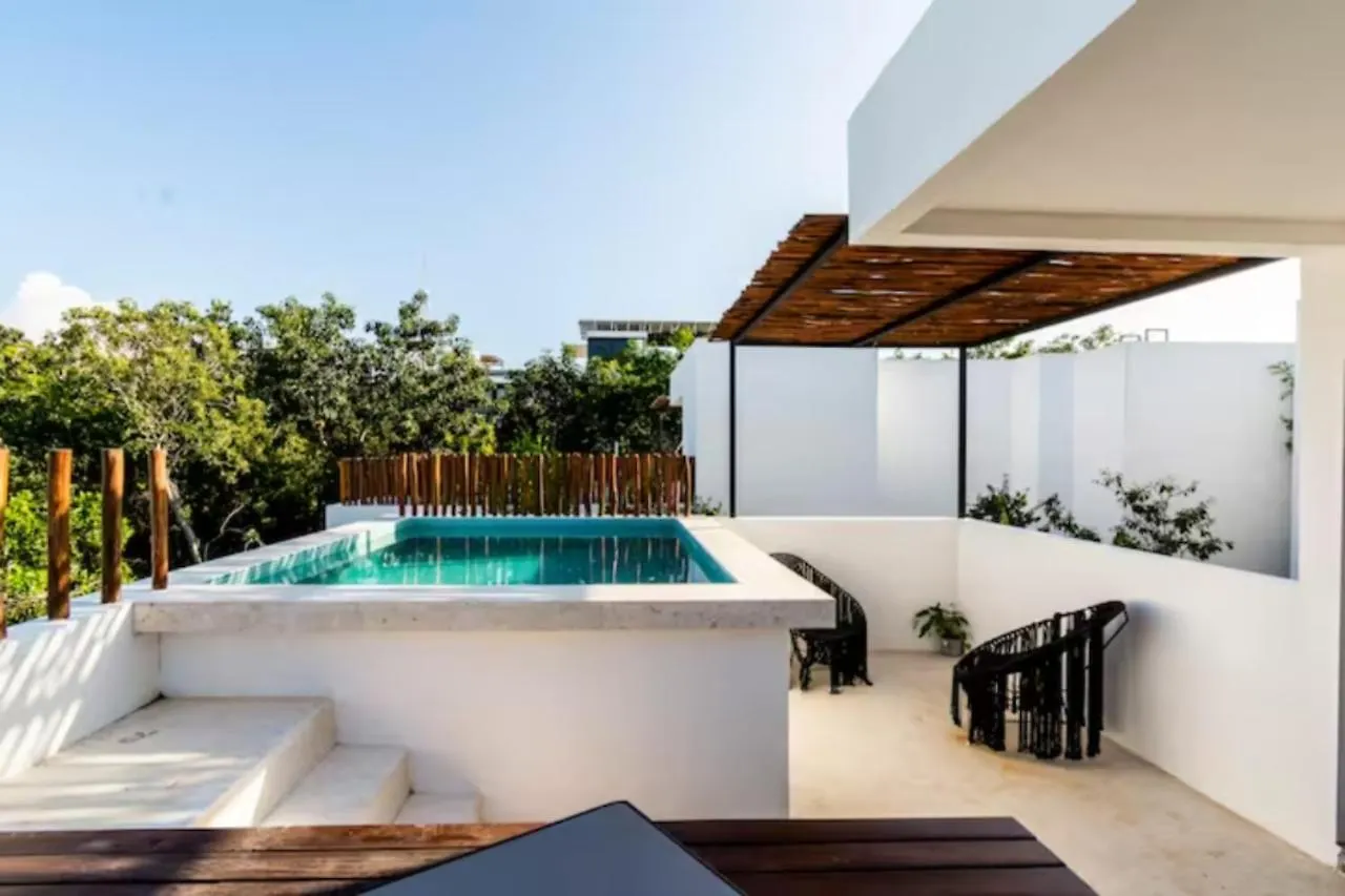 Spectacular Jungle Villa In Tulum Th 33 Terrace Gym Private Pool Mexico