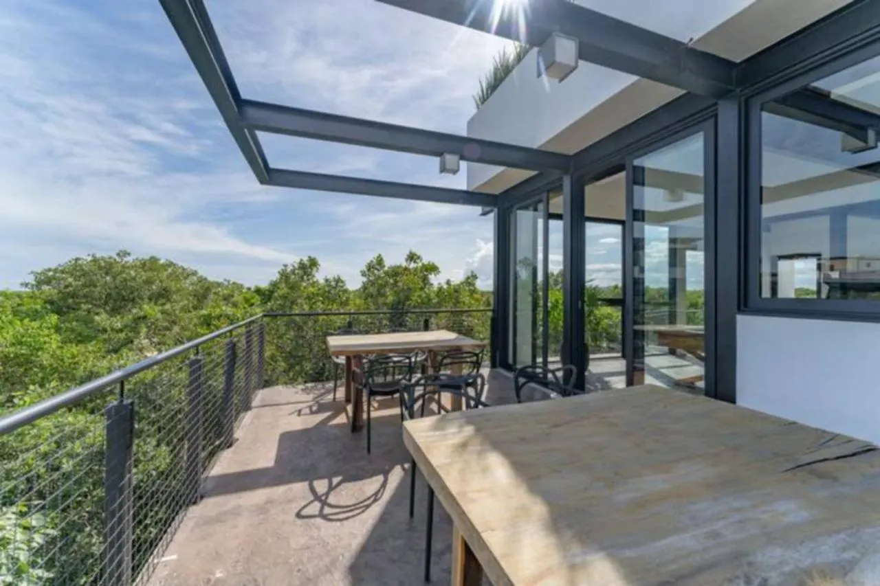 Spectacular Jungle Villa In Tulum Th 33 Terrace Gym Private Pool