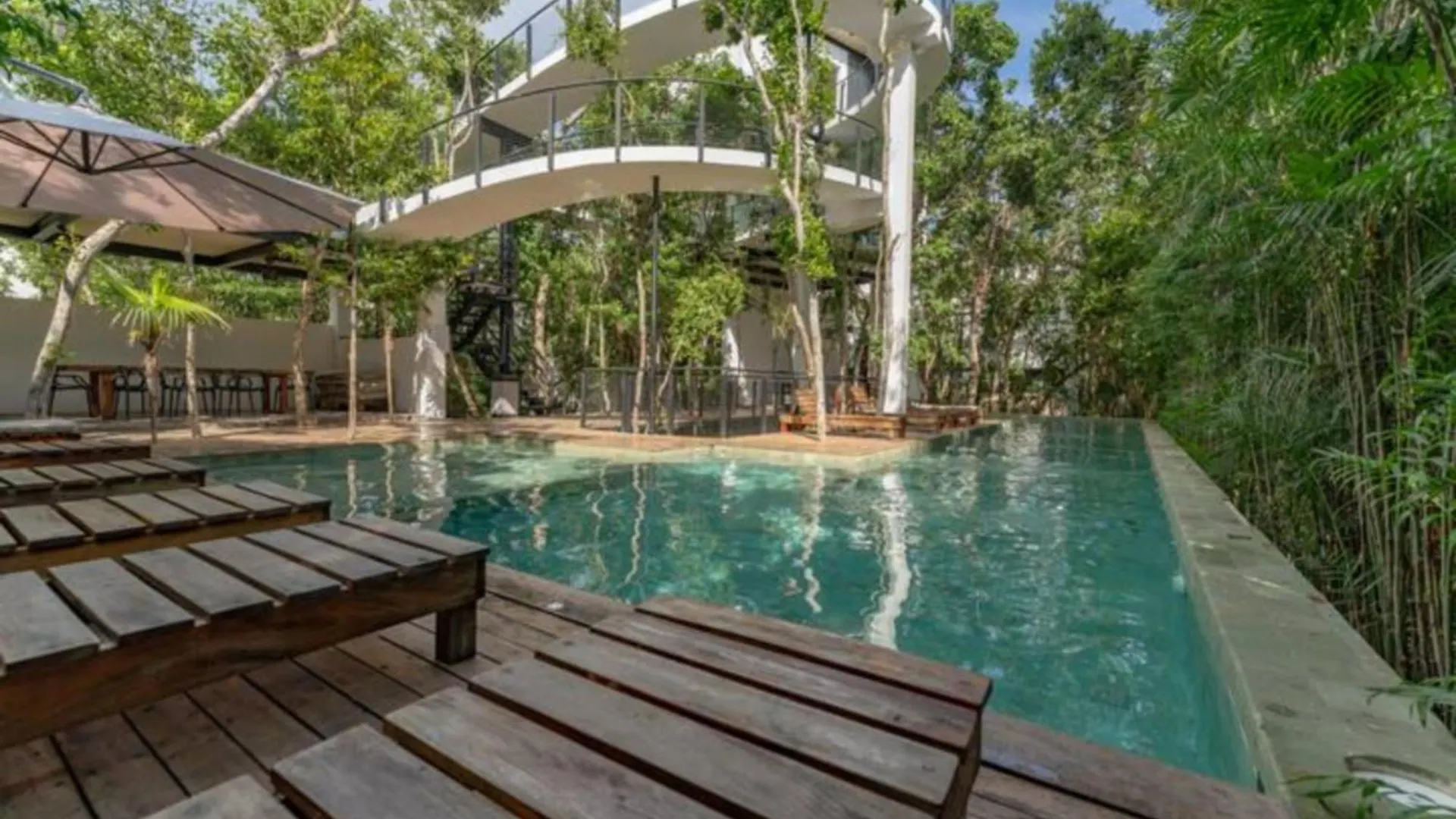 Spectacular Jungle Villa In Tulum Th 33 Terrace Gym Private Pool